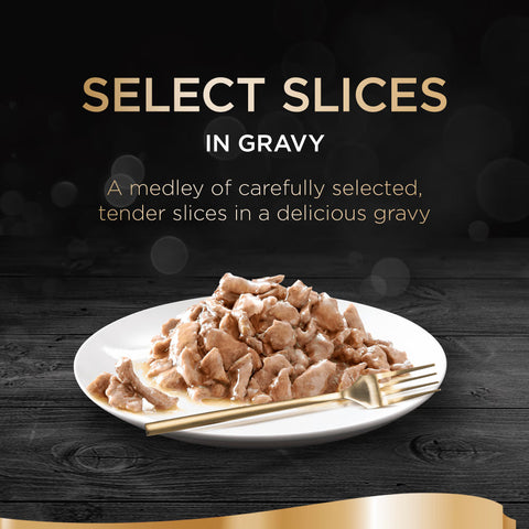 Sheba Select Slices In Gravy With Chicken Tin 85g