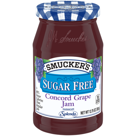 Smuckers Sugar Free Jam Grape 361g