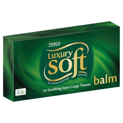 Tesco Luxury Soft Balm Extra Large Tissues 54S