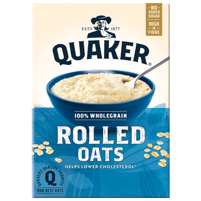 Quaker 100% Wholegrain Rolled Oats 1kg