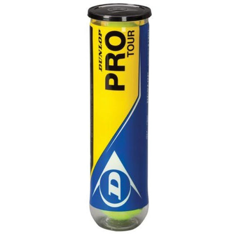 Dunlop tube balls pro tennis (4 pcs)