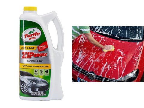 Turtle Wax zipwax car wash wax 1.89l