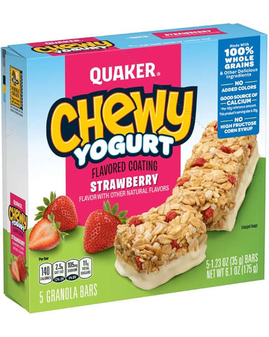 Quaker Granola Bar Strawberry 35g