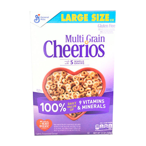 Gm Cereal Multi Grain Cheerios 340G