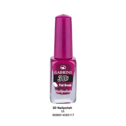 Gabrini Flat Brush 3D Nail Polish 11