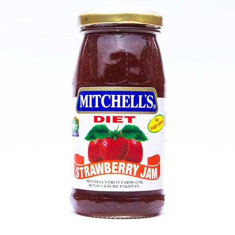 Mitchells Diet Strawberry Jam 325g