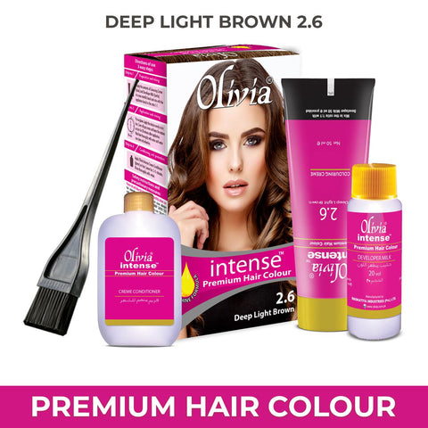 Olivia Intense - Deep Light Brown Hair Colour