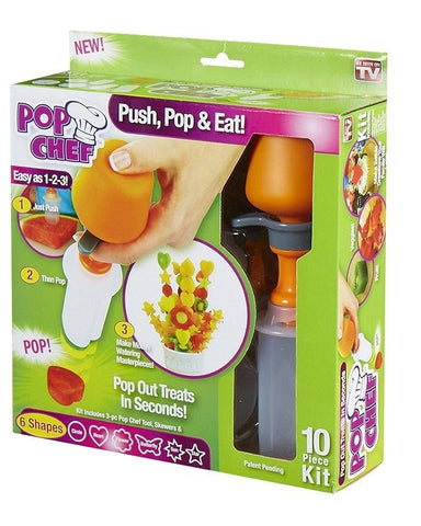 Just Push Pop & Eat Vegetable Cutter