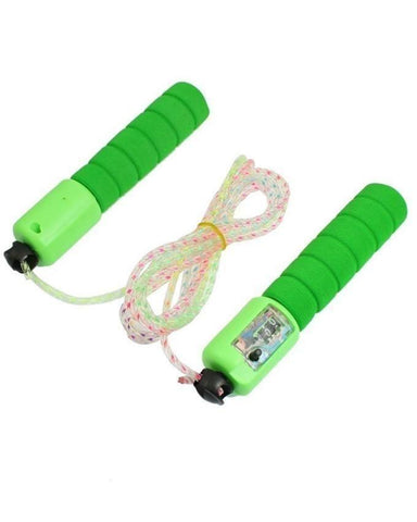 Skipping Rope With Counter For Kids - Green