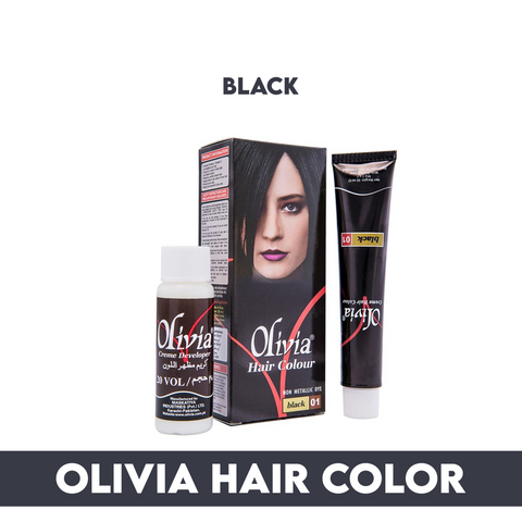 Olivia Hair Colour - Black