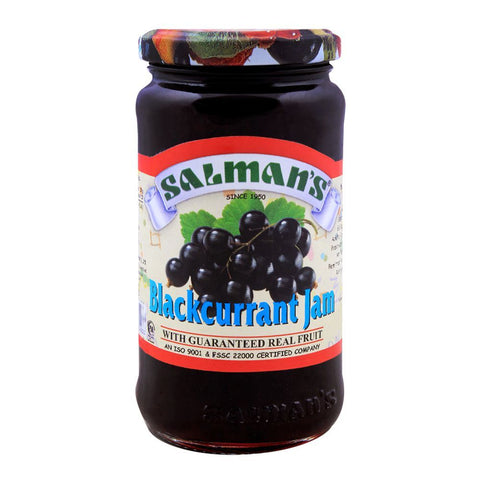 Salmans Jam Blackcurrant 450g