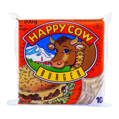 Happy Cow Slice Cheese Burger 200g