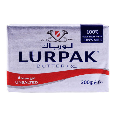 Lurpak Butter Unsalted 200g