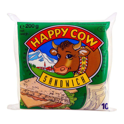 Happy Cow Slice Cheese Sandwich 200g