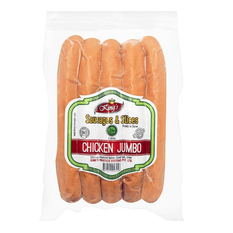 Kings Chicken Jumbo Sausages 340G