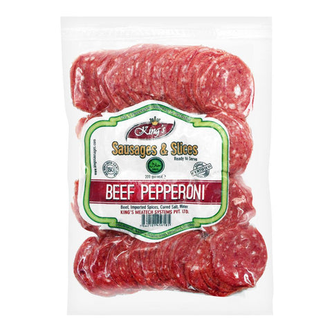 Kings Continental Beef Peperoni 200G