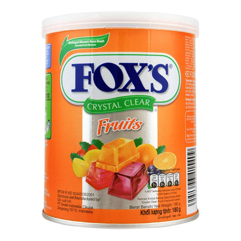 Fox Candy Tin Fruits 180g