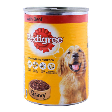 Pidigree Dog Food With Beef 400g