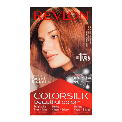 Revlon Hair Color Light Reddish Brown 55