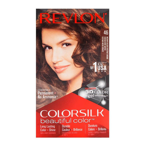 Revlon Hair Color Medium Golden Chestnut Brown 46