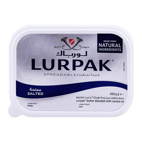 Lurpak Butter (Spreadable,Salted ,500g)