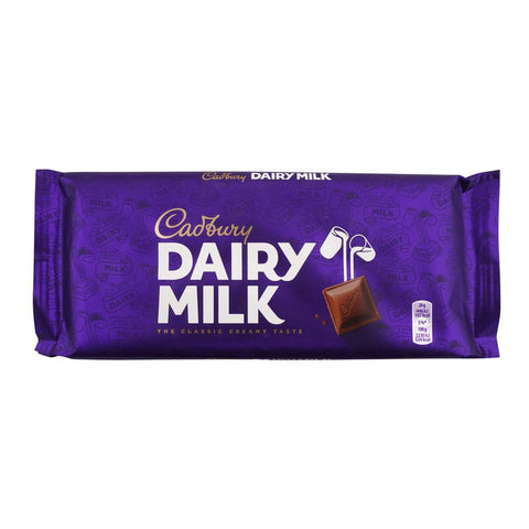 Cadbury Dairy Milk Plain Chocolate Bar 180g