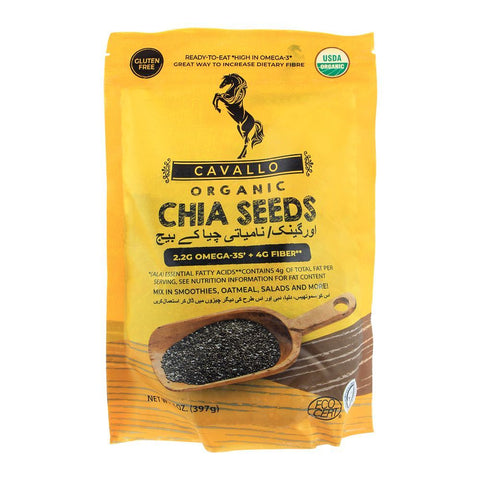 Cavallo Organic Chia Seeds 200g