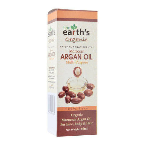 The Earth Organic Multi-Purpose Argan Oil 40ml