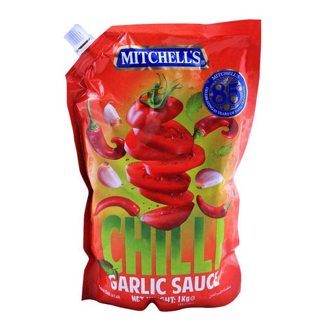 Mitchells Chilli Garlic Sauce Pouch 1Kg