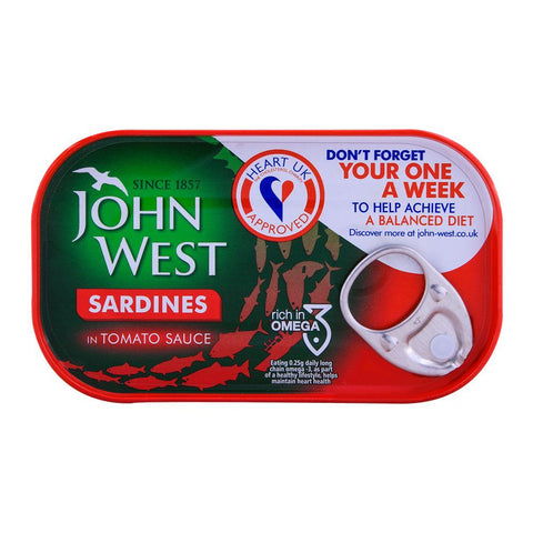 John West Sardines Tomato Sauce 120g