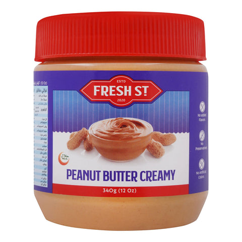 Fresh St PEanut Butter Creamy 340g