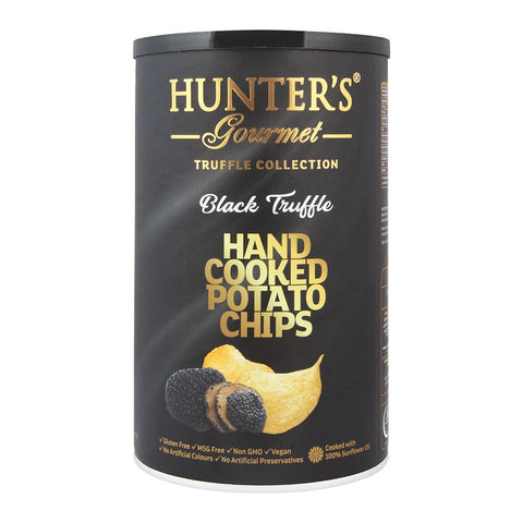 Hunters Hand Cooked Potato Chips Black Truffle 150 Gm