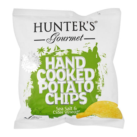 Hunters Hand Cooked Potato Chips Sea Salt & Cider Vinegar