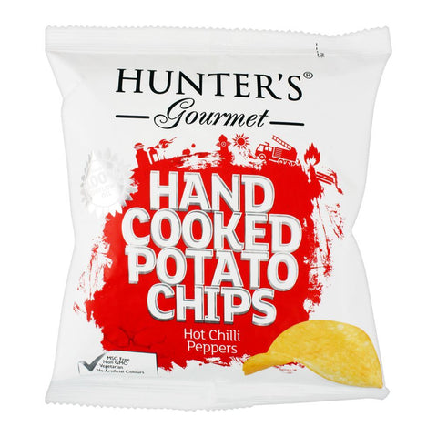 Hunters Chips Hot Chilli Peppers (40gm)