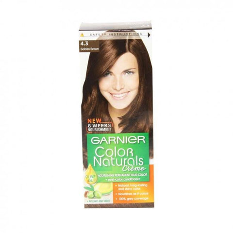 Garnier Color Naturals Hair Color Golden Brown 4.3