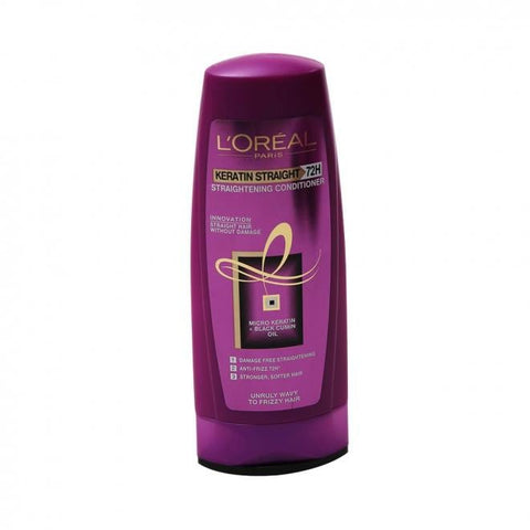 Loreal Conditioner Keratin Straight 175ML