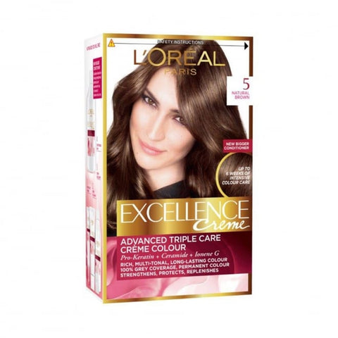 Loreal Excellence Hair Color Medium Brown 5