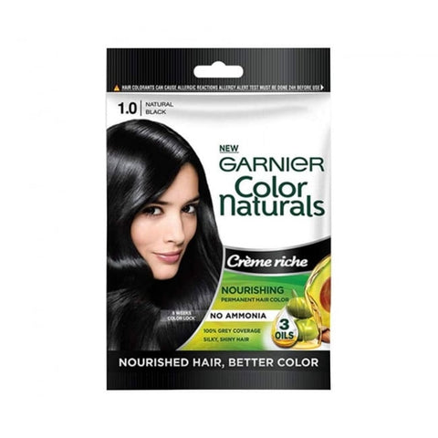 Garnier Hair Color Natural Black 1.0 Sachet