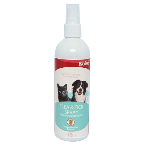 Bioline Flea And Tick Spray 175Ml