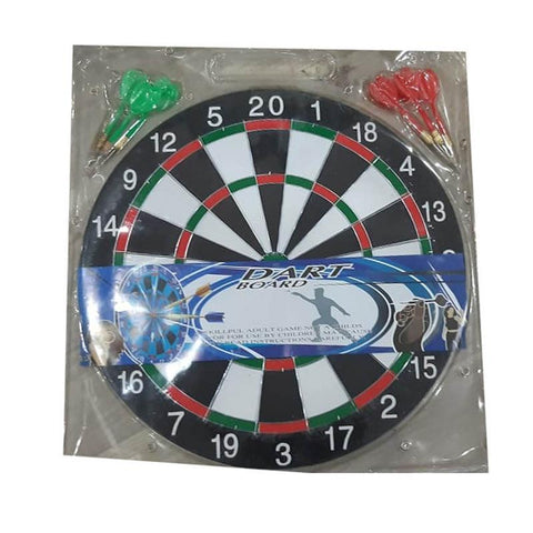 Dart Board Indoor Home Game Party Decor Target Score With Darts