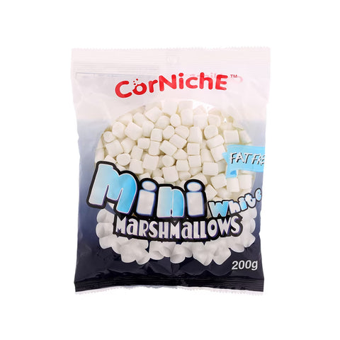 Corniche Mini Fat Free Marshmallows White 200g