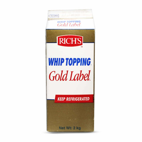 Richs Whip Topping Gold Label 2Kg