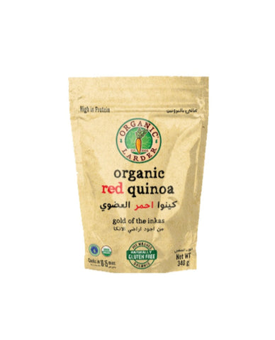 Organic Larder Organic Red Quinoa 340g