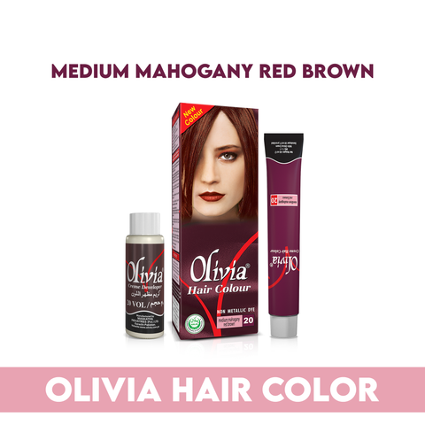 Olivia Hair Colour - Medium Mahogany Red Brown