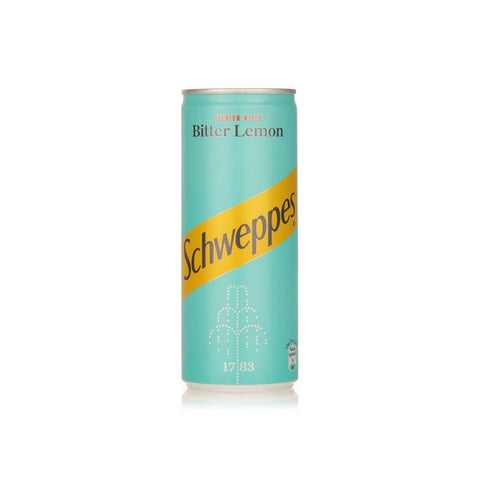 Schweppes Bitter Lemon Soft Drink 250ml