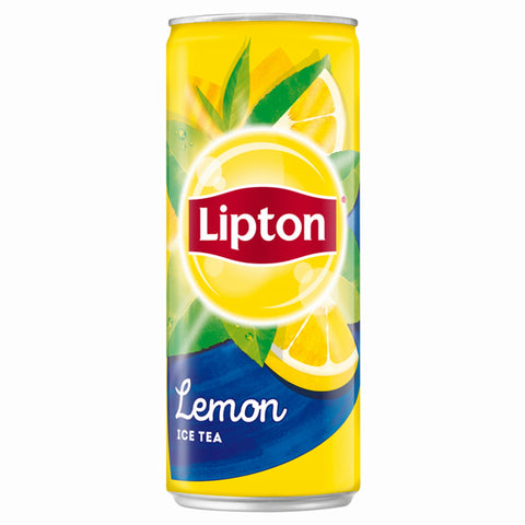 Lipton Ice Tea Lemon Slim Can 330ml