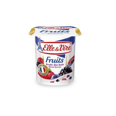 Elle & Vire Yogurt Mixed Berry 125g: