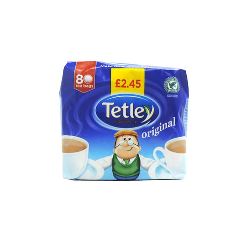 Tetley Original 80 Tea Bags 250g