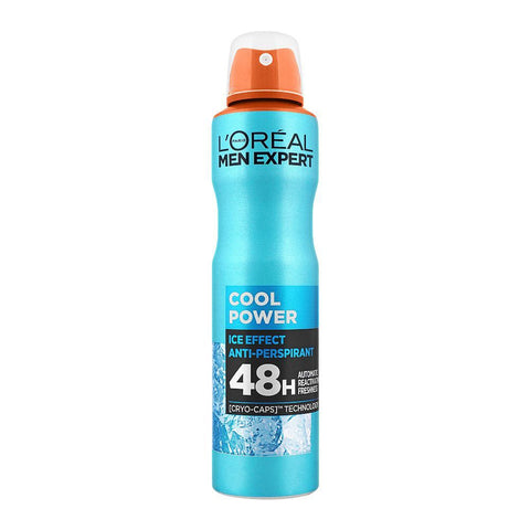 Loreal Body Spray Cool Power 250Ml