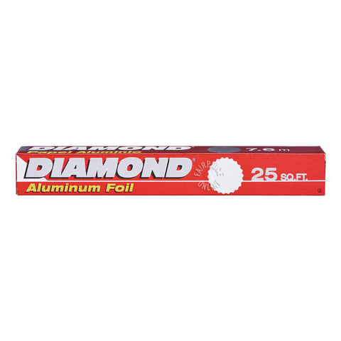 Diamond Aluminum Foil 25 Sq Ft